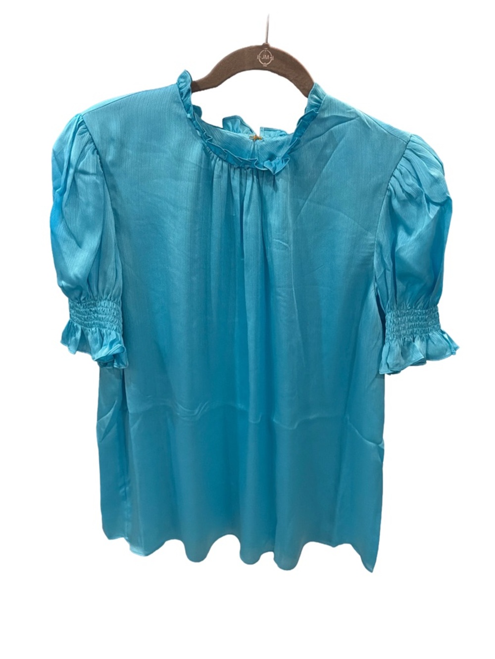 Trina Turk - Sunrise Top Beautiful Turquoise Blue
X-Large, NWT - Picture 4 of 15